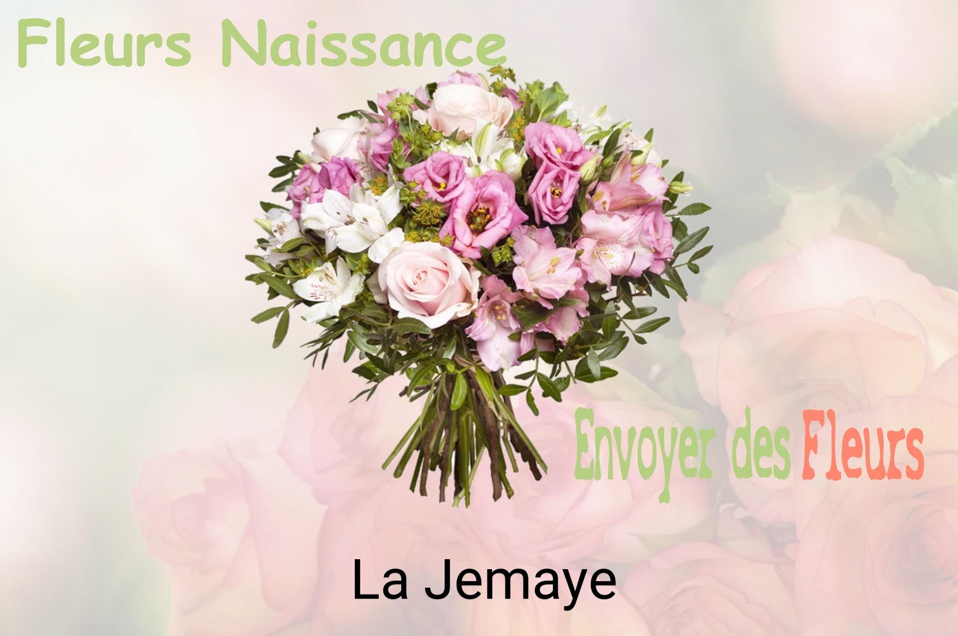 Bouquet de fleurs de naissance livré à La Jemaye